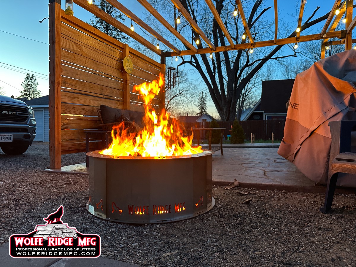 Wolfe Ridge Smoke-Less Fire Ring – Wolfe Ridge MFG