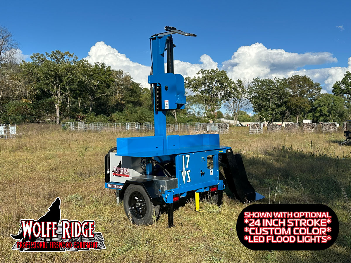 17VS-PB - Vertical Log Splitter with Power Beyond - Wolfe Ridge