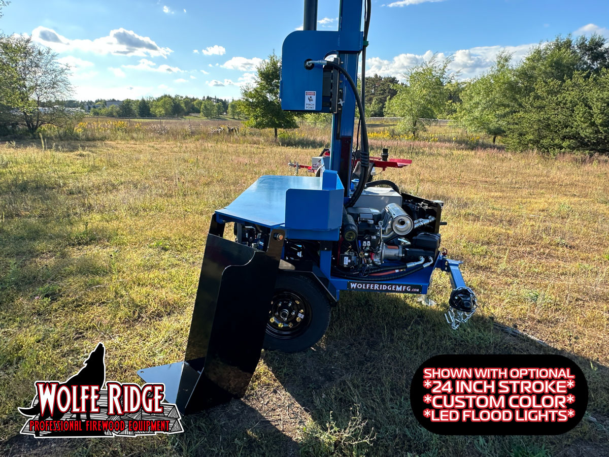17VS-PB - Vertical Log Splitter with Power Beyond - Wolfe Ridge